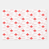 Franse Motif Assorptie Inpakpapier Vel (Voorkant 3)