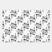 Franse Motif Assorptie Inpakpapier Vel (Voorkant 2)