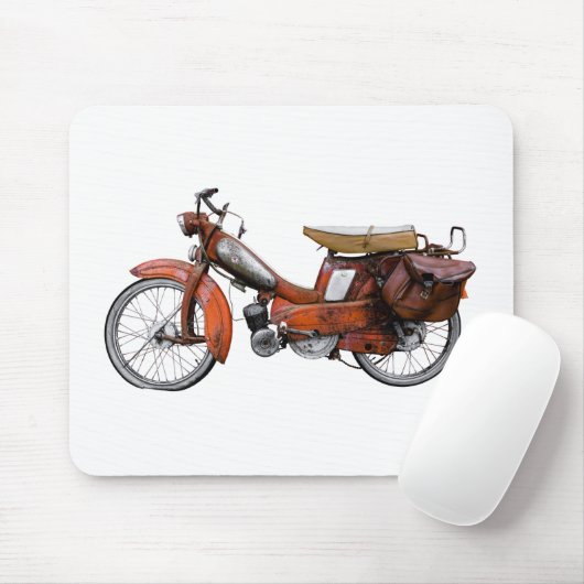  Franse Motobecane Moped Muismat (Met muis)