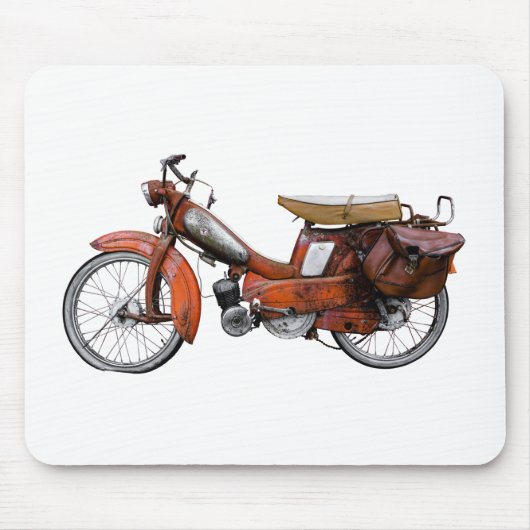  Franse Motobecane Moped Muismat (Voorkant)