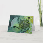 Franse muzieleraar Horn Band Kaart (Voorkant)