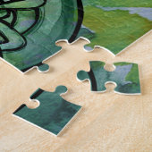 Franse muzieleraar Horn Band Legpuzzel (Zijkant)