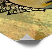 Franse muzieleraar Horn Band Poster (Hoek)