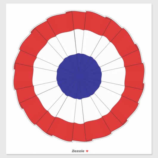 Franse nationale kade sticker (Vel)