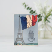  Franse nationale vlag- en oliefabriek Briefkaart (Staand voorkant)