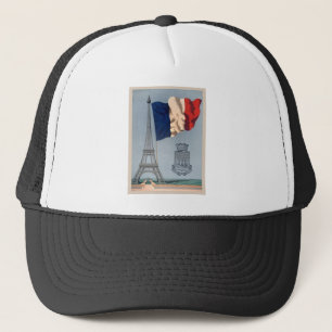 Franse nationale vlag- en oliefabriek Trucker Pet
