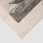 Franse nautische boot Ephemera Decoupage Tissuepapier (Detail)