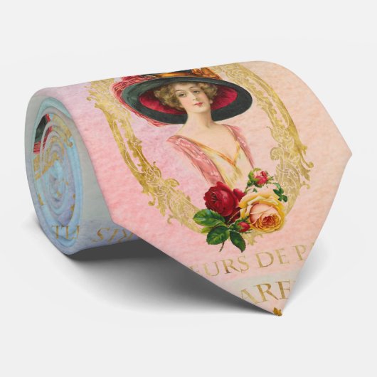 Franse Necktie Stropdas (Opgerold)