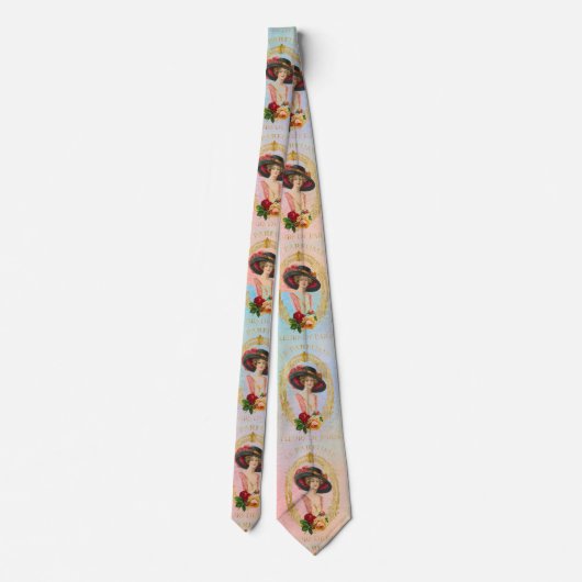 Franse Necktie Stropdas (Achterkant)