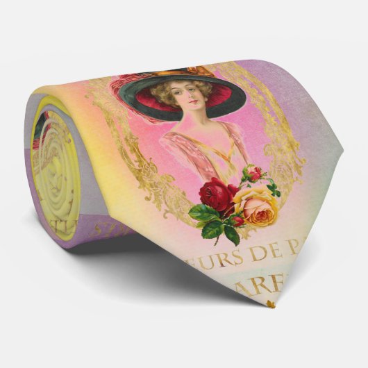 Franse Necktie Stropdas (Opgerold)