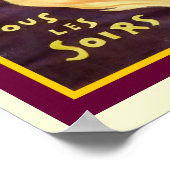 Franse nieuwe Folies Bergere 13 x 19 poster (Hoek)