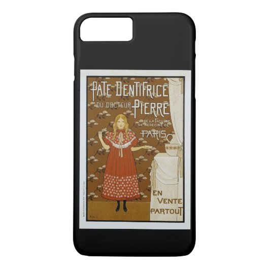 Franse nieuwe tandpasta Case-Mate iPhone case (Achterkant)
