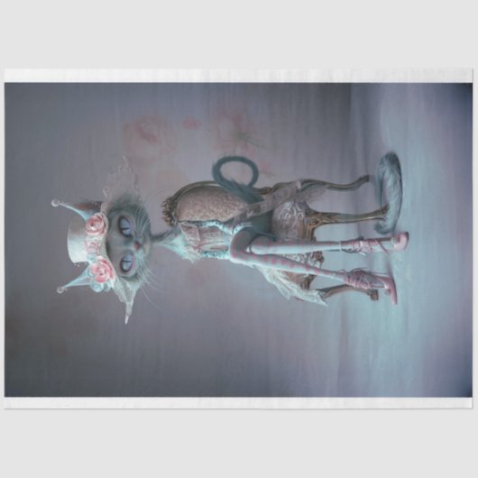 franse nobel mystieke kat ontkoppeling tissuepapier (Voorkant)