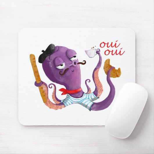 Franse octopus muismat (Met muis)