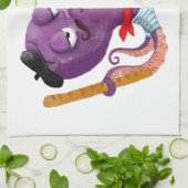 Franse octopus theedoek (Gevouwen)