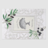 Franse  olijfolie Lijst ontkoppeling Tissuepapier (Voorkant)