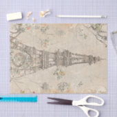  Franse ontkoppeling van de teruggave van Effiel T Tissuepapier (Craft)