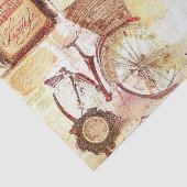  Franse ontkoppeling van Effiel Tower Bike Tissuepapier (Detail)