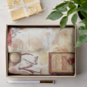  Franse ontkoppeling van Effiel Tower Bike Tissuepapier (Geschenk)