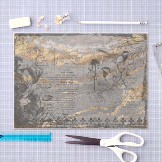 Franse ontkoppeling van marmer tissuepapier (Craft)