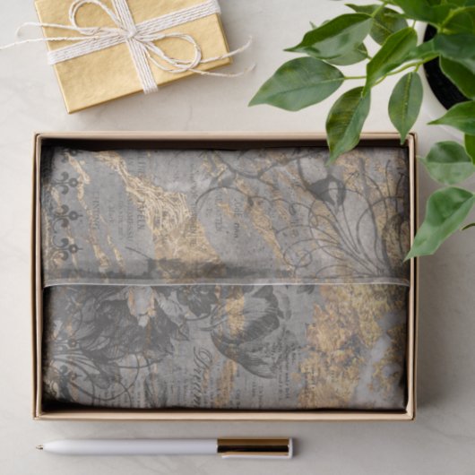 Franse ontkoppeling van marmer tissuepapier (Geschenk)