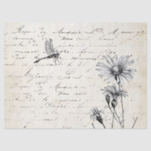 Franse ontlepagina Wilde bloem