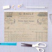 Franse ontvangst tissuepapier (Craft)