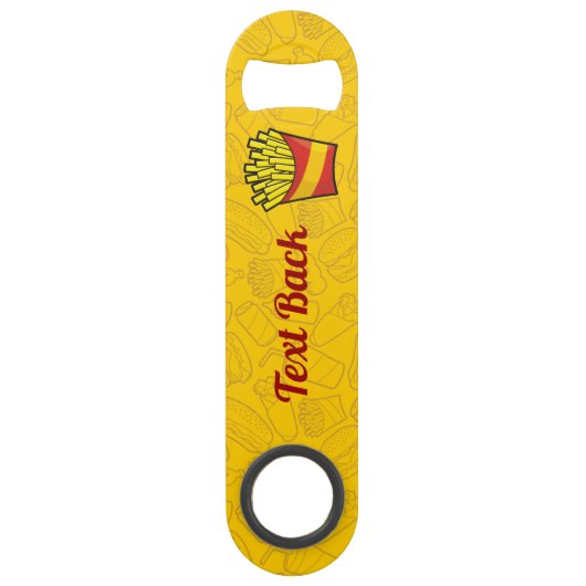 Franse opener voor flesflesflesflesopenen voor vli speed flessenopener (Achterkant)