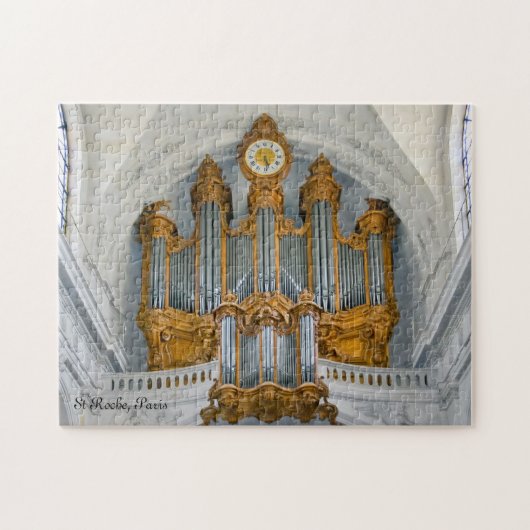 Franse orgaanpuzzel - St Roch Legpuzzel (Horizontaal)