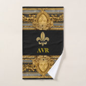 Franse Ormolu-geïnitialiseerde cadeau/gast Bad Handdoek (Handdoek)