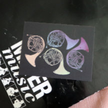 Franse paarden maken leuke Franse design van hoorn