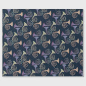 Franse paarden maken leuke Franse design van hoorn Cadeaupapier (Vlak)