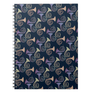 Franse paarden maken leuke Franse design van hoorn Notitieboek