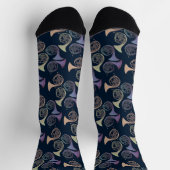 Franse paarden maken leuke Franse design van hoorn Sokken (Top)