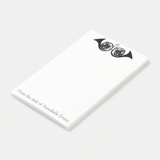 Franse paarden personaliseren post-it® notes (Schuin)