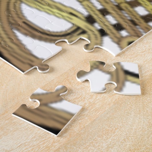 Franse paardentekening legpuzzel (Zijkant)