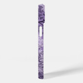 -Franse Paarse Toile Fleurie Case-Mate iPhone Case (Achterkant / Rechts)