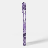 -Franse Paarse Toile Fleurie Case-Mate iPhone Case (Achterkant / Links)