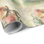  Franse paasbunnies Cadeaupapier (Rol Hoek)