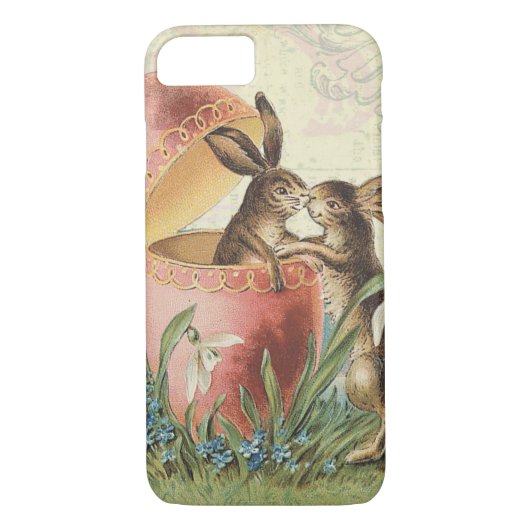 Franse paasbunnies Case-Mate iPhone Case (Achterkant)