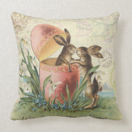  Franse paasbunnies Kussen