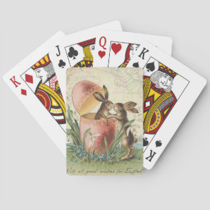  Franse paasbunnies Speelkaarten