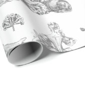 Franse  paasjeep, juffrouw van juffrouw cadeaupapier (Rol Hoek)