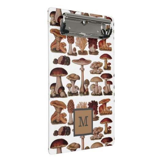 franse  paddenstoelenbos botanisch mini klembord (Schuin)