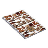 franse  paddenstoelenbos botanisch notitieboek (Rechterzijde)