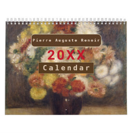 -Franse Painter Pierre Auguste Renoir Kalender