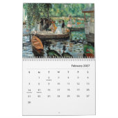 -Franse Painter Pierre Auguste Renoir Kalender (Feb 2027)