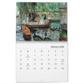 -Franse Painter Pierre Auguste Renoir Kalender (Feb 2026)