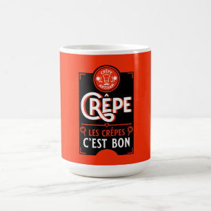 Franse pannenkoeken koffiemok