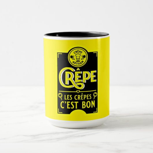 Franse pannenkoeken mok (Midden)